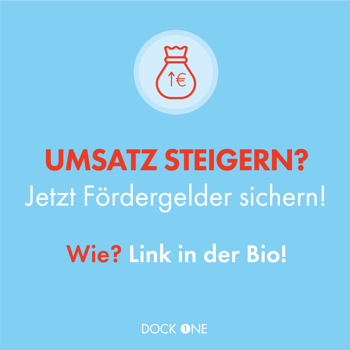 Umsatz steigern? DOCK ONE